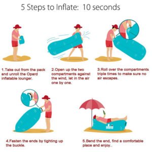 Sillón Inflable Playa - Imagen 6